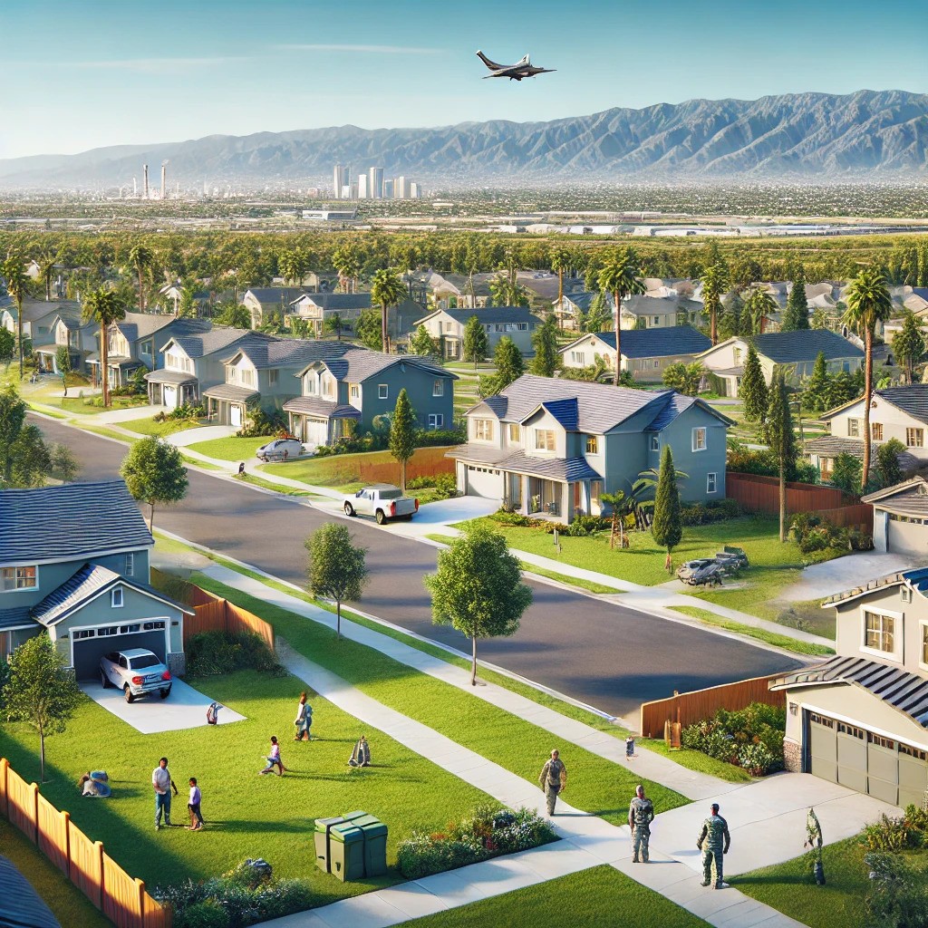 Housing for Los Angeles Air Force Base